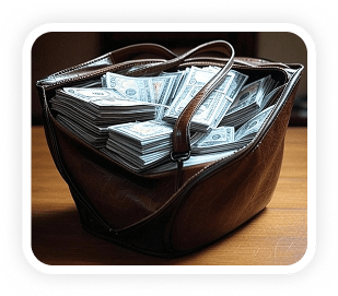 Bag with Money